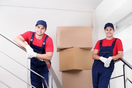 Furniture moving help in a Hackney flat and local street