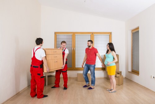 Packing, loading and quotation details for a Hackney move