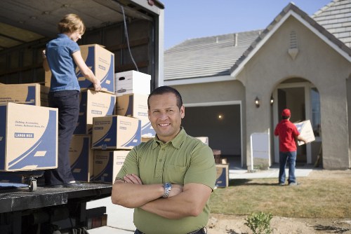 Professional movers planning a safe removals route in Hackney