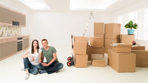 Removal van ready for a Hackney home or business relocation