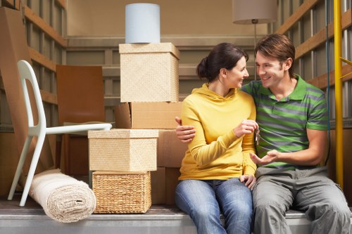 Hackney house removal service supporting a local home relocation