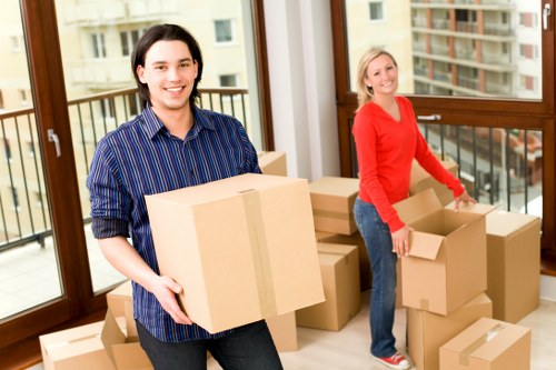 Local moving truck for furniture and household transport in Hackney
