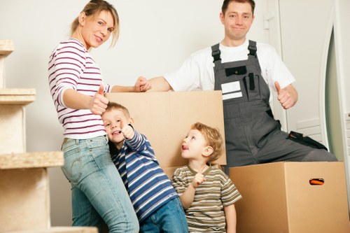 Careful transport of bulky items by a Hackney man with a van